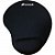 Mouse Pad Ergonômico Antiderrapante Gel Preto ERG102 - Fortrek - Imagem 1