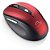 Mouse Sem Fio Multilaser 2.4 Ghz Comfort 6 Botoes Vermelho Metalizado e Preto Usb - MO239 - Imagem 1