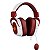 Headset Gamer Redragon Zeus X H510RGB-RED Branco c/ Vermelho - Imagem 4
