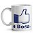 Caneca Like a Boss - Imagem 1