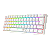 Teclado Mecânico Gamer Redragon Fizz Branco K617-RGB-W - Imagem 2