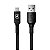 Cabo Survivor para Lightning/USB 1,5m Preto - Gshield - Imagem 1
