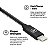 Cabo Turbo Militar Lightning/USB 1,5m Preto (MFI Homologado) - Gshield - Imagem 5