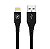 Cabo Tech Proof para Lightning/USB 1,2m Preto (MFI Homologado) - Gshield - Imagem 1