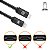 Cabo Survivor para Lightning/Tipo-C 1,5m Preto - Gshield - Imagem 8