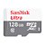 Cartão De Memória Micro Sd 128gb Classe 10 100mb/s SanDisk Ultra - SDSQUNR-128-GN3MA - Imagem 3