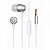 Fone de Ouvido Motorola Earbuds SH009 Com microfone - Prata - Imagem 1