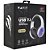 Headset Gamer Havit H2043U GameNote RGB / Com fio - Branco - Imagem 3