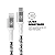 Kit Carregador Turbo 25W Tipo-C + Cabo Nylon Kevlar Branco Lightning/Tipo-C 1,5m - Gshield - Imagem 3