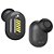 Fone Ouvido Bluetooth Gamer Onikuma T20 TWS Space Bear Preto - Imagem 3