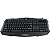 Teclado Gamer Gamemax Multimidia KG196 USB Led 3 cores - Imagem 1