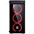 Gabinete Mid-Tower Jupiter 3 Fan Led Vermelho - JUPPTVM3FCV - Imagem 1