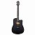 VIOLAO GIANNINI GDC-1 CEQ CTBK EL/AC DREADNOUGHT SATIN BLACK - Imagem 2