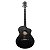 VIOLAO GIANNINI GJM CEQ SBK - ACO JUMBO MAPLE EL/AC CUTAWAY SATIN BLACK C/ BAG - Imagem 2
