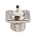 CONECTOR UHF FEMEA RETO COM BASE QUADRADA (FURO 3,50) - Imagem 2