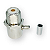 CONECTOR UHF FEMEA ANGULAR DE CRIMP 90G PARA RG 58 - Imagem 1