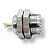 CONECTOR UHF FEMEA RETO SEM BASE COM DUAS PORCAS - Imagem 2