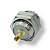 CONECTOR UHF FEMEA RETO SEM BASE COM DUAS PORCAS - Imagem 1