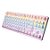 TECLADO GAMER MECANICO WOLF TC605 BRANCO B - Imagem 1