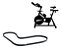 Correia 500j ( 1270j ) 6 Frisos Para Elíptico Bicicletaa - Imagem 1