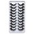 Caixa 10 pares de cílios postiços naturais #3D17 - Imagem 1