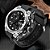 Relógio Masculino Sanda Militar Sport Anti-Shock Dual-Time 739 Silver - Imagem 4