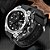Relógio Masculino Sanda Militar Sport Anti-Shock Dual-Time 739 Silver - Imagem 5