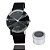 Relogio Luxo Masculino Casual Classico Pulseira de Couro Sport Preto InTimes - Imagem 5