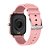 Smartwatch P8 Oxímetro Whatsapp Passos Calorias Batimentos Android e iOS Rosa Pink - Imagem 4