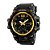 Relógio Masculino Anti-Shock Skmei 1155 Digital Esporte Preto Dourado - Imagem 3