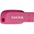 Pen Drive 16gb Sandisk Cruzer Blade Rosa - Imagem 1