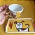 Conjuntinho xícara de chá com pires e bandeja- Cachorrinho simpático - Imagem 7