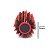 Maxy Blend Escova de Cabelo Cerâmica Vermelha 60mm - Imagem 2