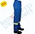 Calça brim azul royal com faixa refletiva - Imagem 3