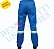 Calça brim azul royal com faixa refletiva - Imagem 2