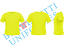 Camiseta 100% Algodão - Amarelo canário - Imagem 1
