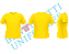 Camiseta 100% Algodão - Amarelo ouro - Imagem 1