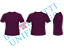Camiseta 100% Algodão - Bordô - Imagem 1