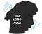 KIT 50 CAMISETAS 100% ALGODÃO PRETA PERSONALIZADAS - Imagem 1
