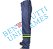 Calça Jeans com faixa refletiva verde - 98% Algodão 2% Elastano - Imagem 3