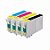 Cartucho de Tinta Compatível Epson T140120 T140220 T140320 T140420 Kit 4 Unidades - Imagem 1