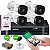 Kit c/ 4 Câmeras HD 720p 20m Infravermelho VHL 1120 B + DVR 1204 + HD 1TB para Armazenamento - Intelbras - Imagem 1