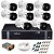Kit c/ 8 Câmeras VHD 1120 B 20m + DVR Intelbras + Acessórios - Intelbras - Imagem 1