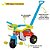 Triciclo Infantil com Empurrador Velotrol Motoca Velocípede Bebê Menino - Azul  Magic Toys (Tico - Tico) - Imagem 2