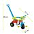 Triciclo Infantil com Empurrador Velotrol Motoca Velocípede Bebê Menino - Azul  Magic Toys (Tico - Tico) - Imagem 3