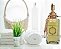 kit Para Banheiro e Lavabo Com Porta Sabonte Líquido e Aromatizador de Varetas de Vidro - Imagem 4