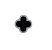Colar Pingente Trevo Preto Folheado Com Stras Premium Mcours - Imagem 6