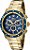Relógio Invicta Specialty 1205 Banho Ouro Fundo Azul Mov. Suíço - Imagem 1