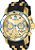 Relógio INVICTA Original Pro Diver 17887 Banhado a Ouro 18kt Pulseira em Borracha Cronógrafo Mostrador Dourado - Imagem 1