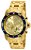 Relógio INVICTA Original Pro Diver 80068 Banhado a Ouro 18kt Cronógrafo Mostrador Dourado com Azul - Imagem 1